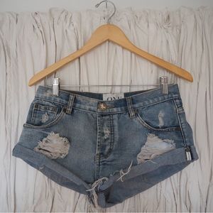 One Teaspoon Bandit shorts, size 26